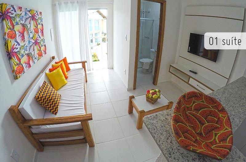 Apartamento Na Praia Taperapuan/Prox. Axe Moi/Mobiliado Porto Seguro Luaran gambar
